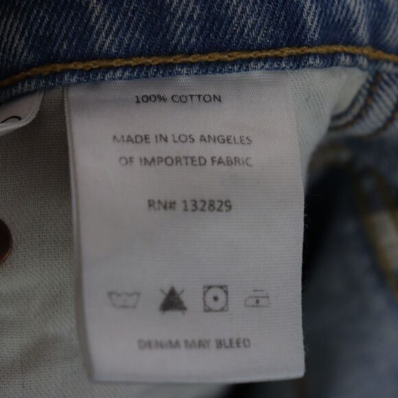 GRLFRND Sara Super High Rise Slim Straight jeans Size 27 - Picture 10 of 10